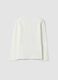 White stretch cotton T-shirt with K-Pop Demon Hunters print_1