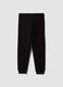 Black joggers in pure organic cotton_2