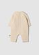 Beige organic cotton Winnie the Pooh babygrow_1