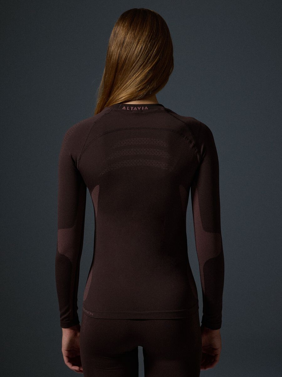 ALTAVIA WITH DEBORAH COMPAGNONI Seamless Thermal Long-Sleeve T-Shirt_3