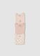 3-pack of multicolour organic cotton bodysuits with print for baby girl_2