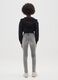 Girls' Grey Skinny Fit Denim Jeans_1