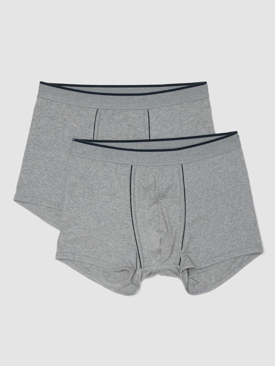2-pack of grey Supima stretch cotton boxer briefs_4