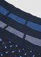 Three-pack of blue, navy and light grey stretch organic cotton boxers_2