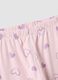Pastel pink pure organic cotton pyjamas with kitten_3