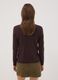 Brown crew-neck long-sleeve regular-fit top_3