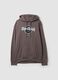 Grey pure cotton hoodie with Hard Rock Cafe print_0