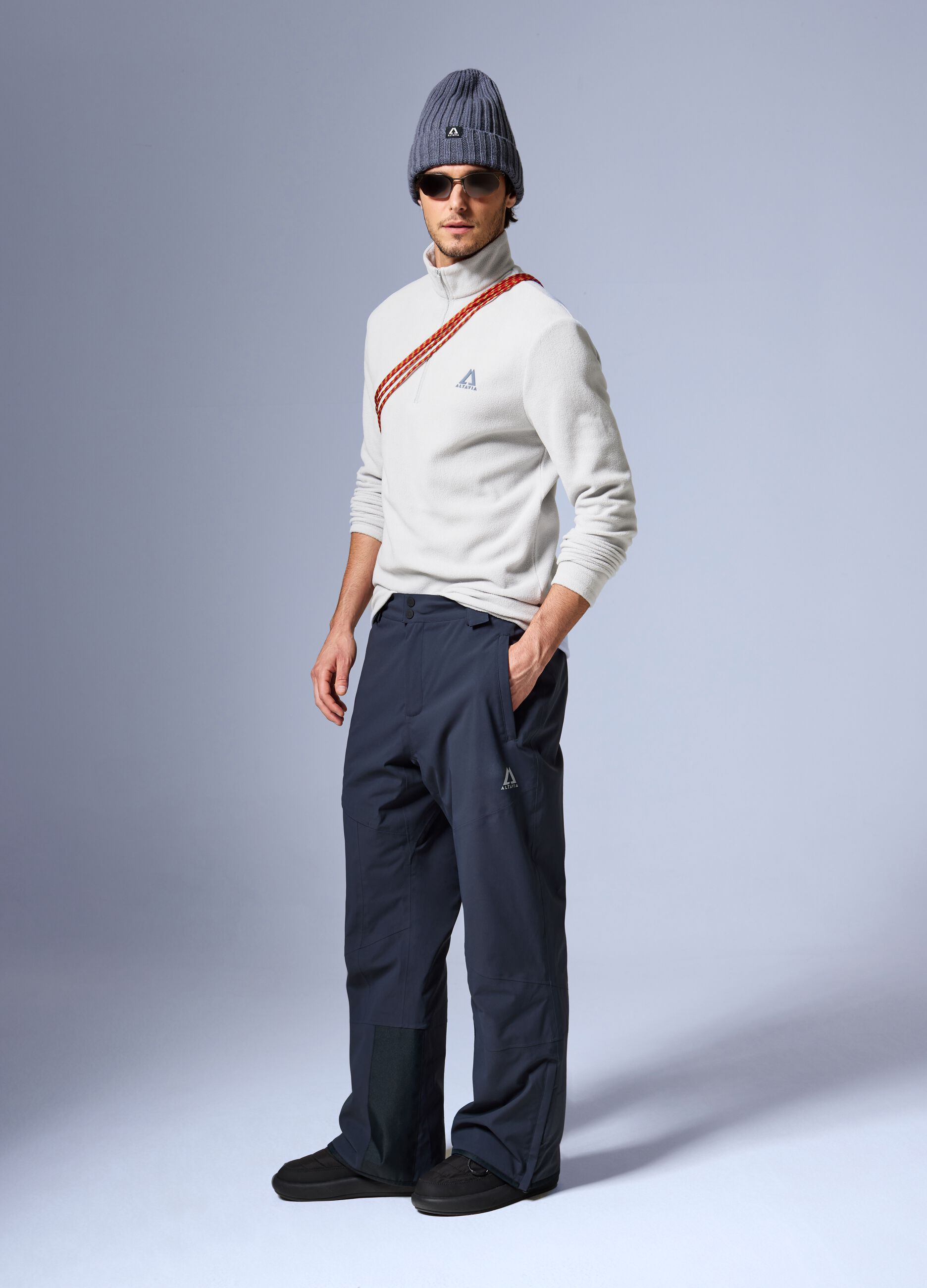 ALTAVIA Half-Zip Fleece With Deborah Compagnoni