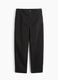 Pantaloni neri in puro cotone_3
