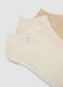 Pack of five multicolour organic cotton-blend socks_1