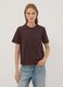The Iconic Tee relaxed-fit brown pure cotton short-sleeve T-shirt_0