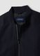 Blue regular-fit zip jacket_5