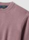 Maglia rosa girocollo in jersey knit regular fit_5