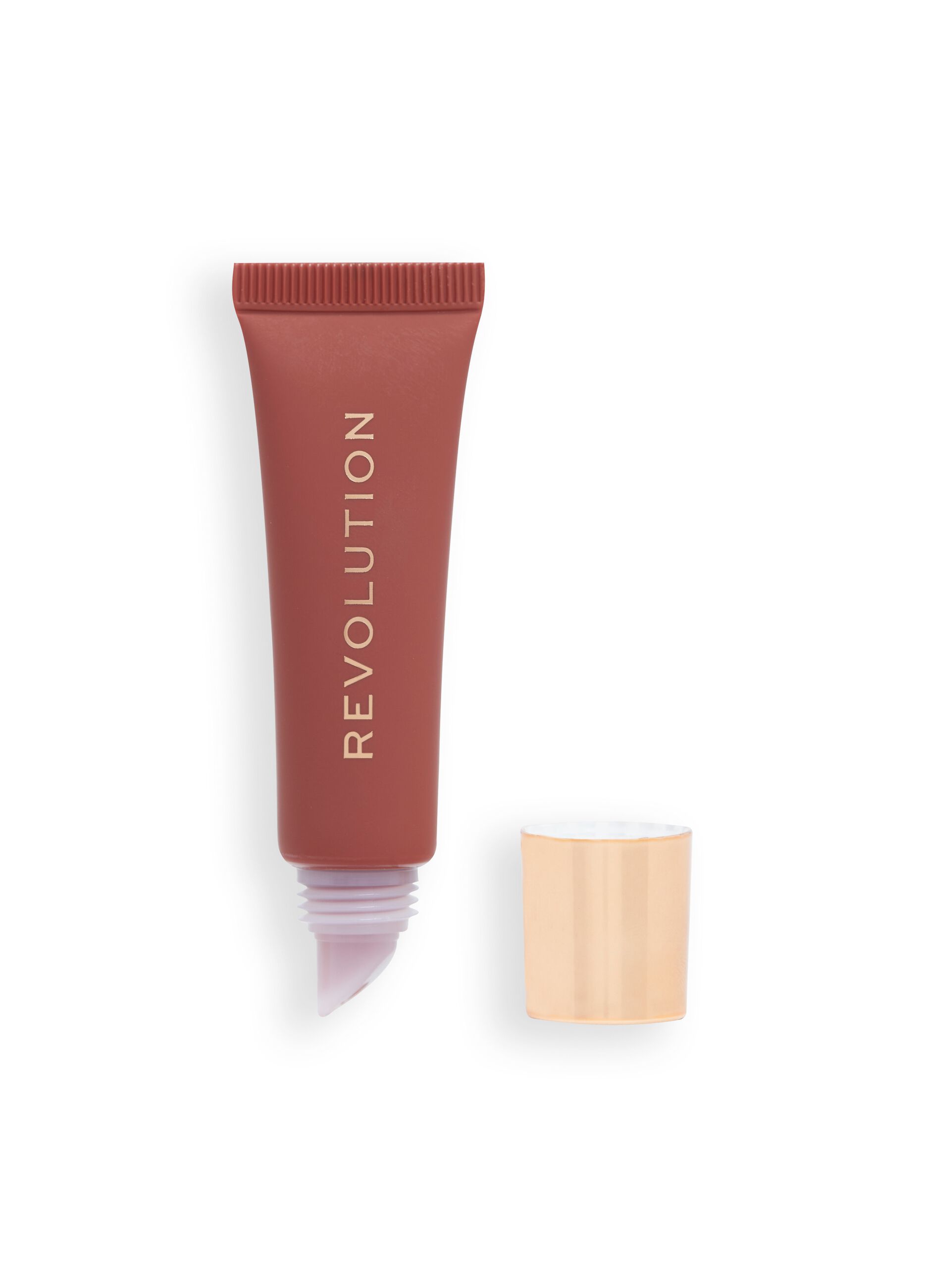 Revolution Juicy Peptide Lip Balm Nude Latte