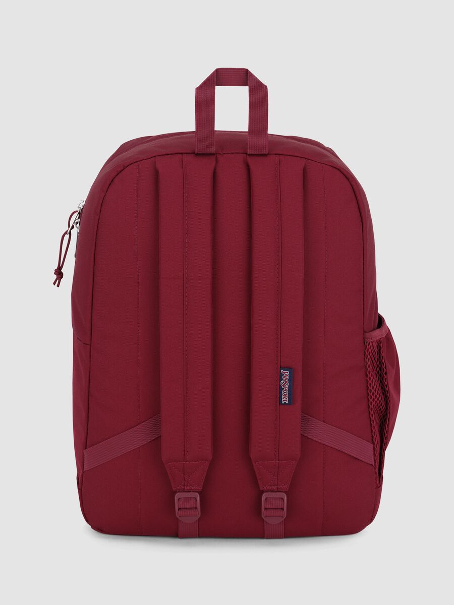 Red backpack with front pocket_1
