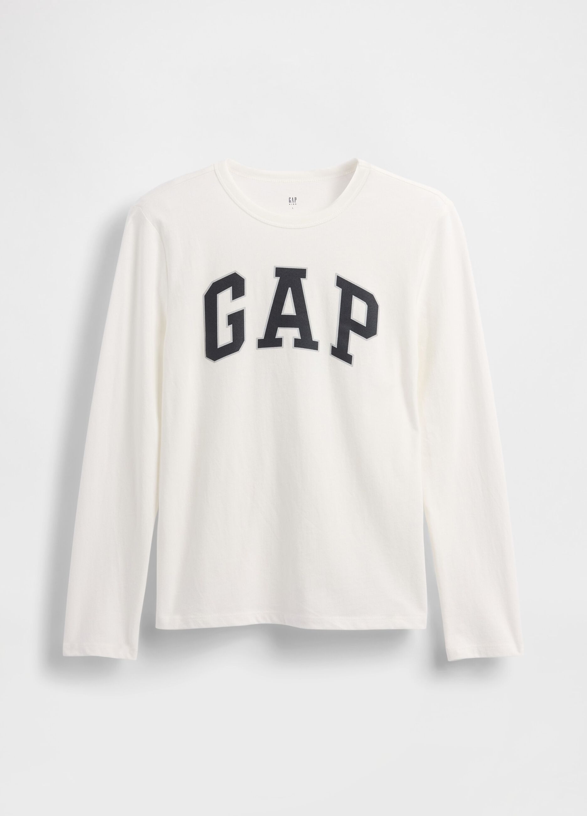 White pure cotton T-shirt with GAP logo