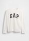 White pure cotton T-shirt with GAP logo_0