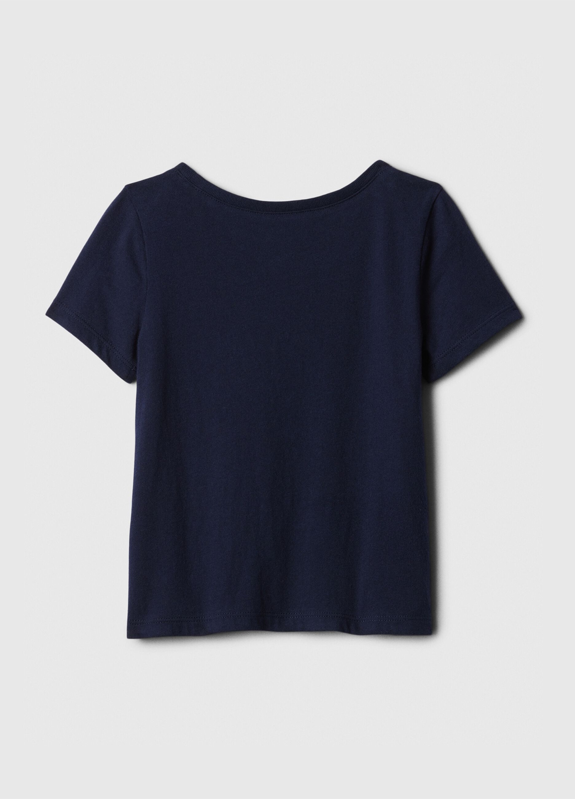 Short-sleeve pure cotton T-shirt