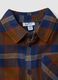Blue checked pure cotton shirt_2