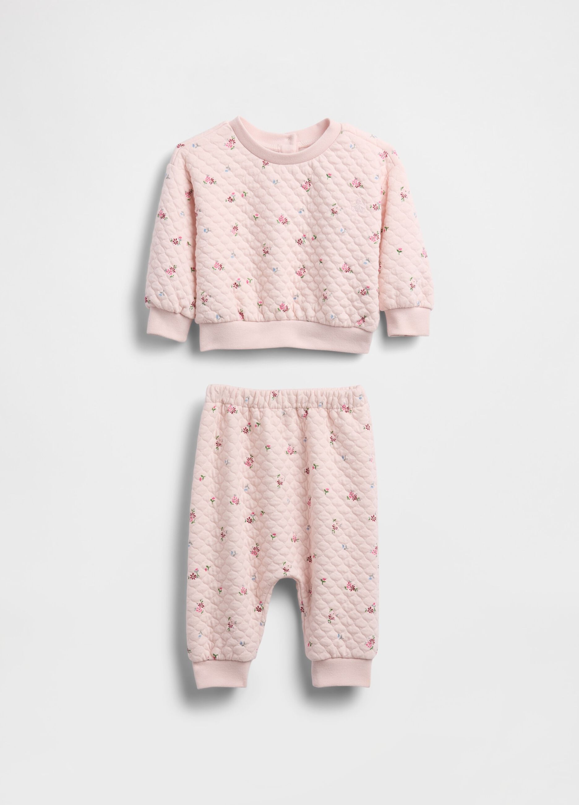 Quilted Pink Set for Newborns