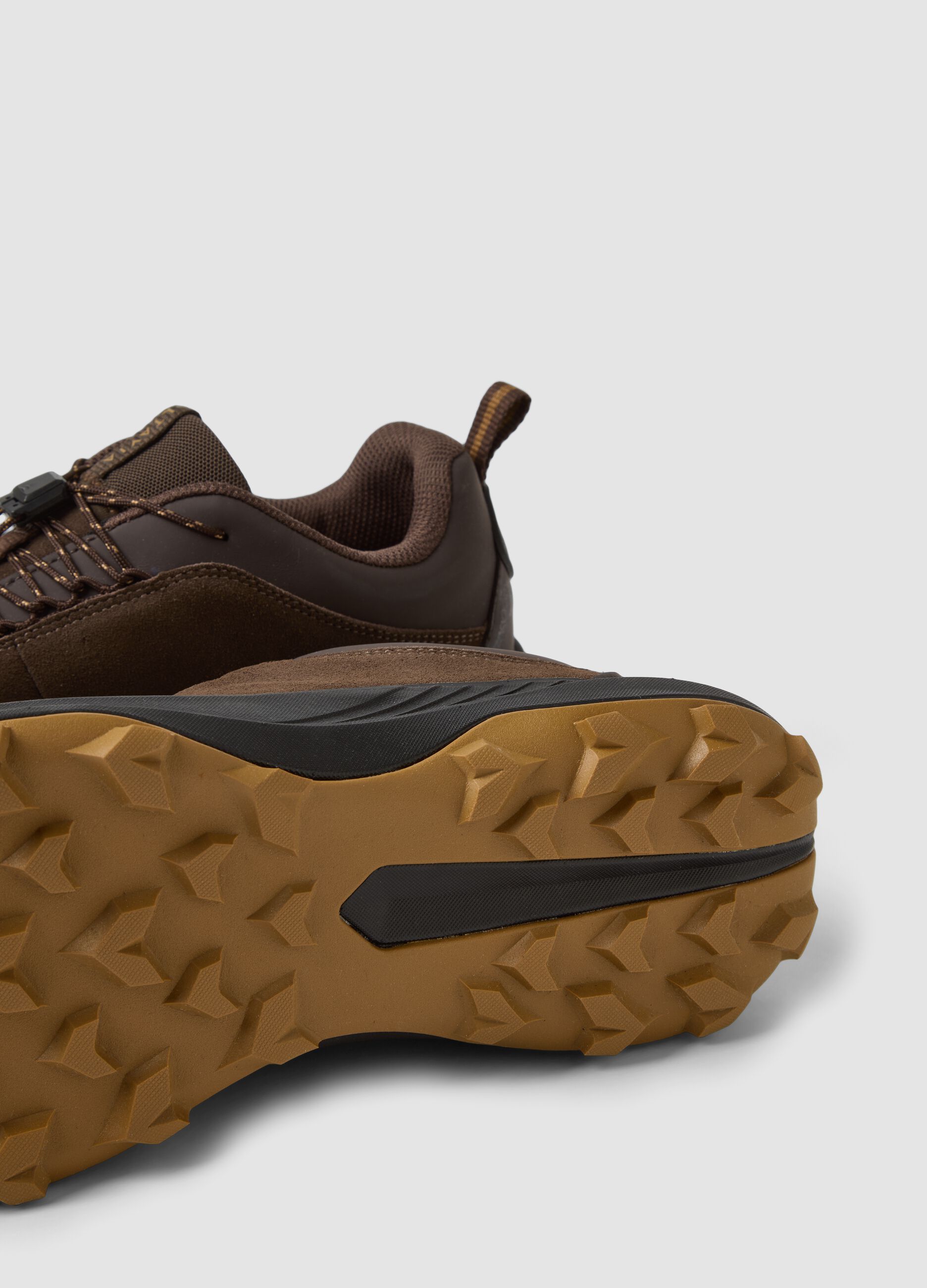 Water-Repellent Genuine Leather Outdoor Shoe ALTAVIA WITH DEBORAH COMPAGNONI