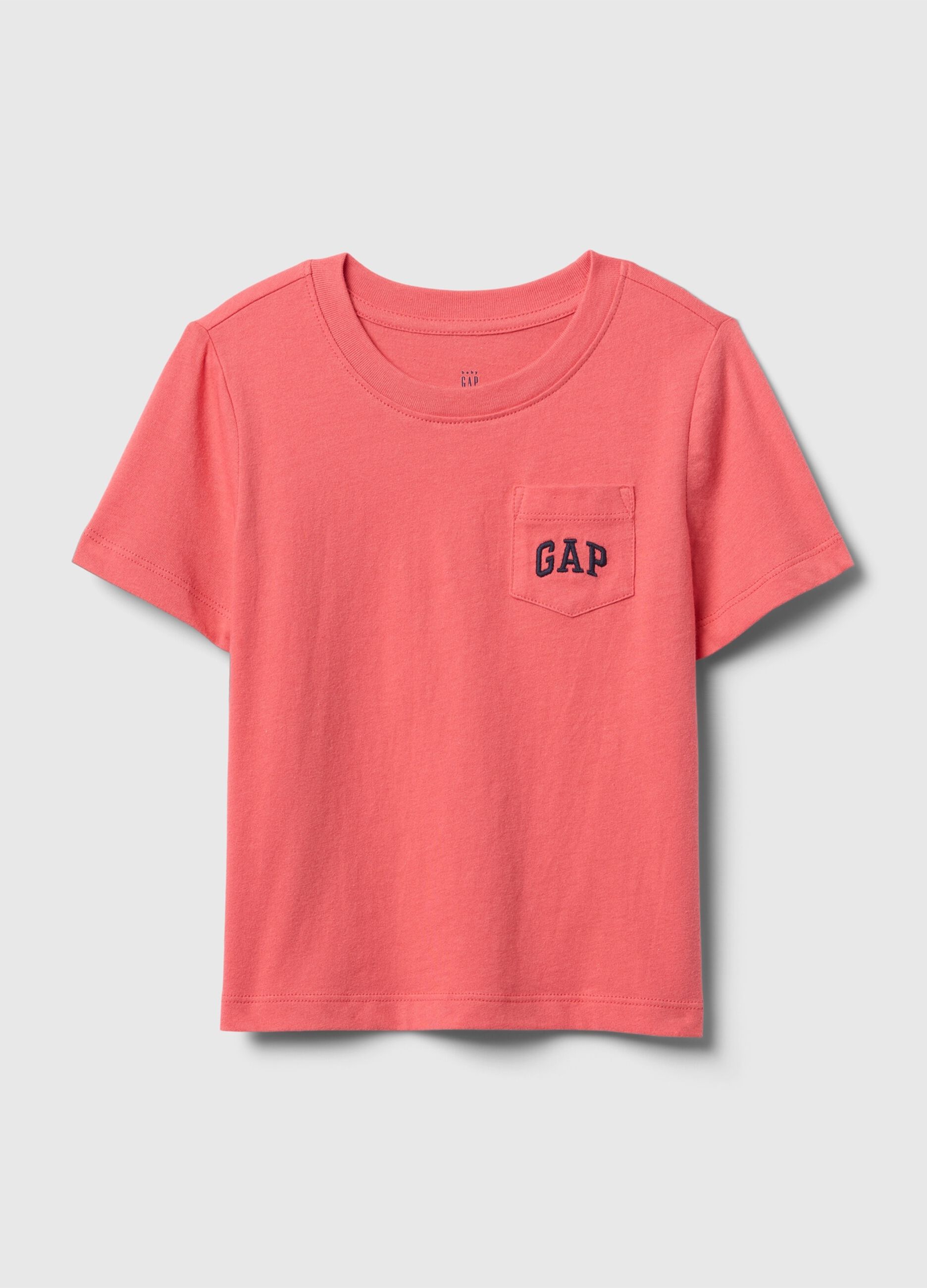 تي شيرت بجيب وشعار GAP