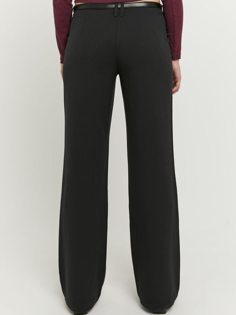 Regular Fit Black Trousers_2