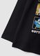 Black pure cotton crew-neck Pok&eacute;mon print T-shirt_3