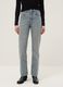 Pure Cotton Blue Straight Fit Jeans_1
