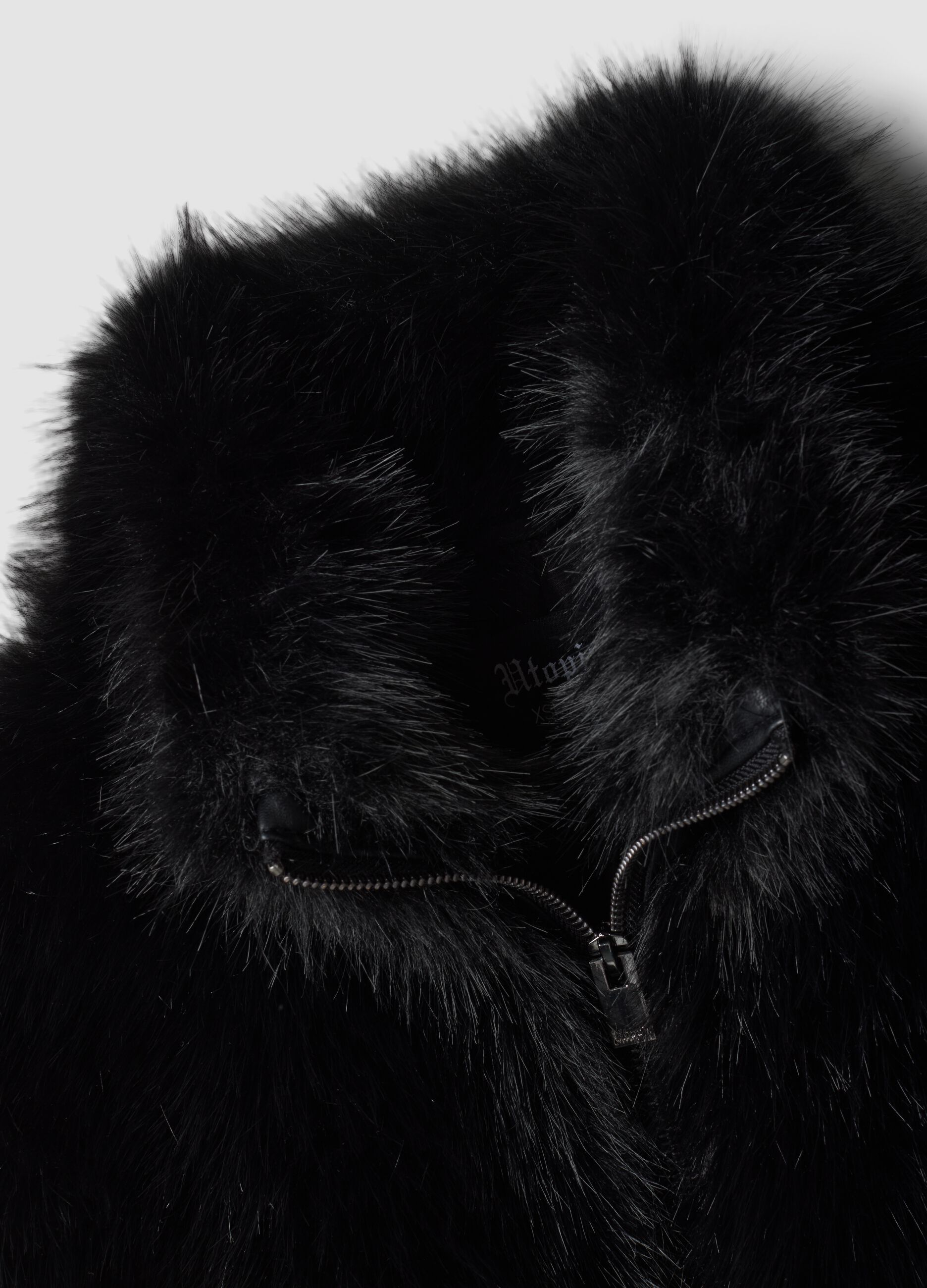 Black Faux Fur Jacket