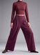 Purple wide-leg stretch sports trousers ALTAVIA STUDIO_2