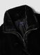 Black padded jacket with zip, regular fit_2
