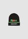 Cappello nero in maglia con risvolto a tema Minecraft_0