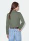 Giacca verde in puro cotone con bottoni nascosti slim fit_3