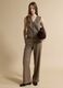 Brown stretch viscose regular-fit waistcoat_2
