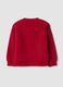 Red crew-neck cotton-blend sweatshirt with MARVEL Spider-Man print_1