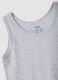 Bipack canotte blu e grigie in puro cotone organico girocollo_2