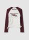 White stretch cotton crew-neck T-shirt_0