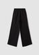 Girls&rsquo; black culotte trousers in pure organic cotton_6