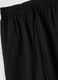 Black and grey stretch viscose-blend wide-leg joggers with pattern_1
