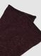 Red socks in stretch viscose_2
