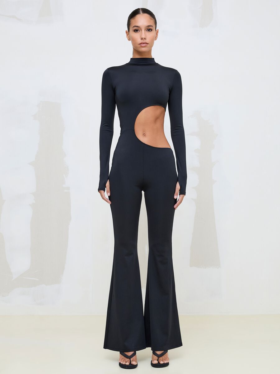 Black Cut-Out Bodysuit_2