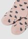 Tripack di calze lunghe rosa in cotone organico elasticizzato_2