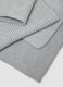 Light grey ribbed knitted scarf_2