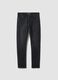 Black stretch-cotton slim-fit denim jeans_4