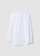 Camicia bianca in popeline di misto lyocell easy iron regular fit_2