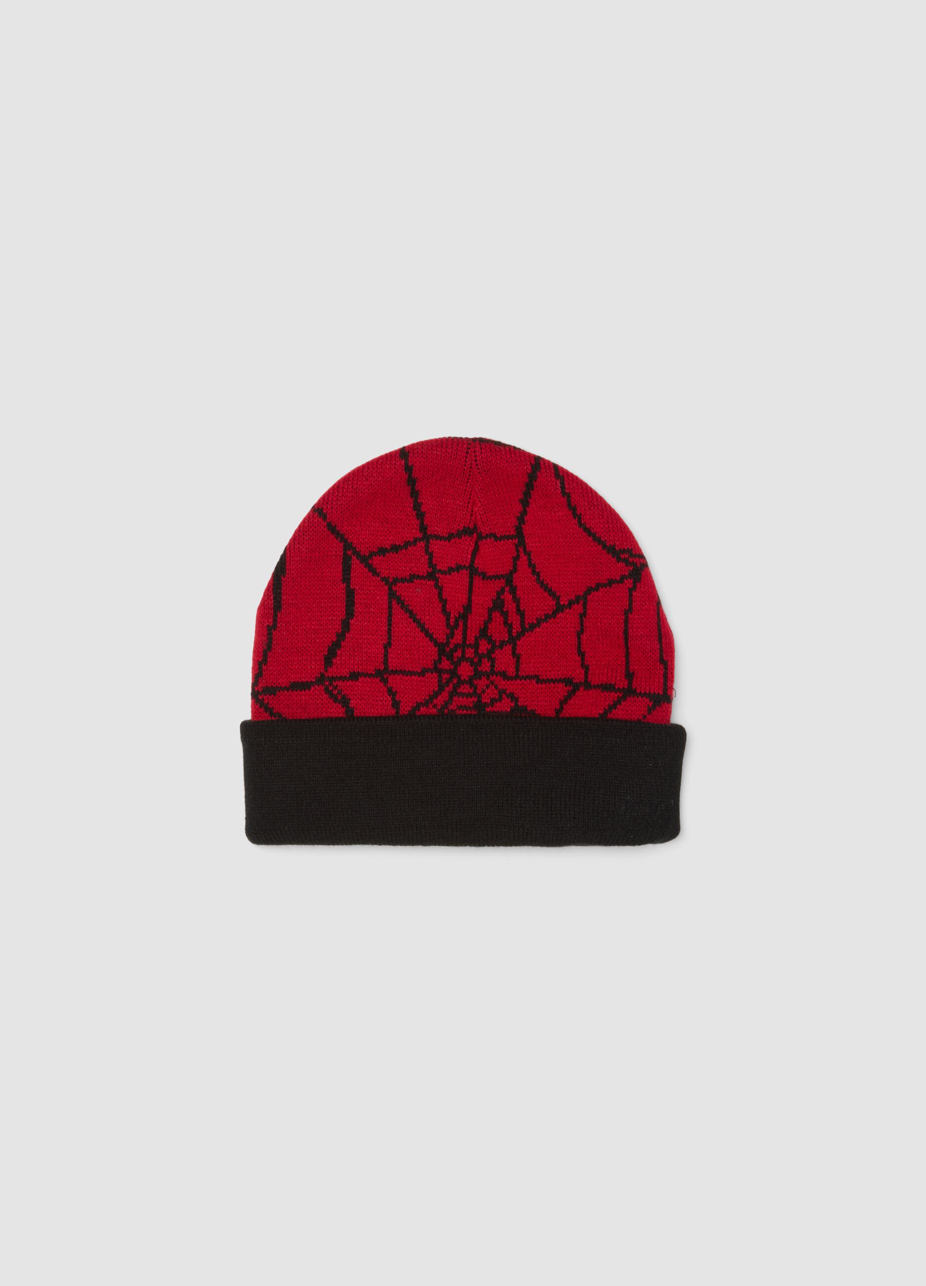 Red MARVEL Spider-Man printed hat