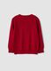 Red pure wool long-sleeve jumper, regular fit_5