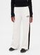 White cotton trousers for girls_1