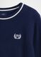 Blue Cotton Blend Jumper_4